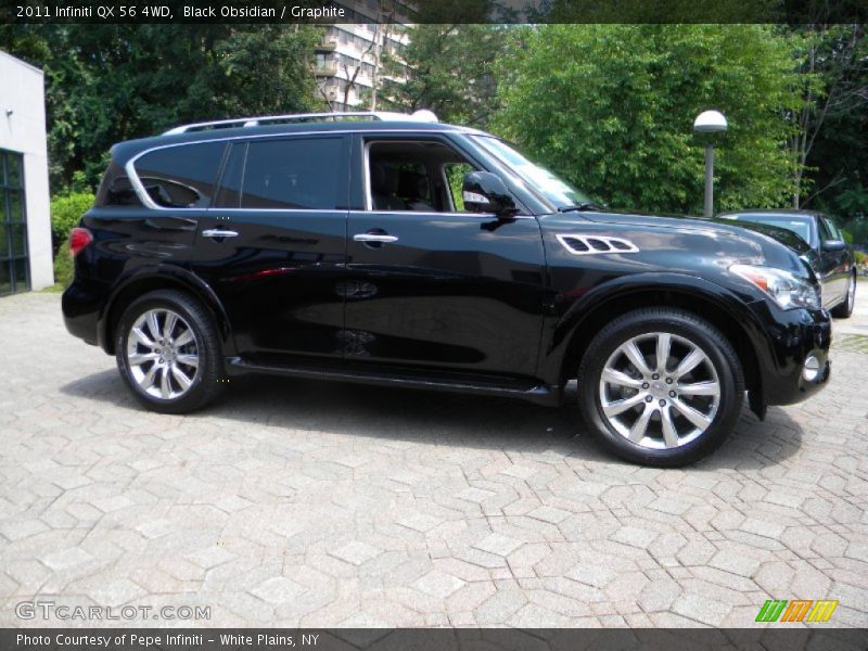 Black Obsidian / Graphite 2011 Infiniti QX 56 4WD