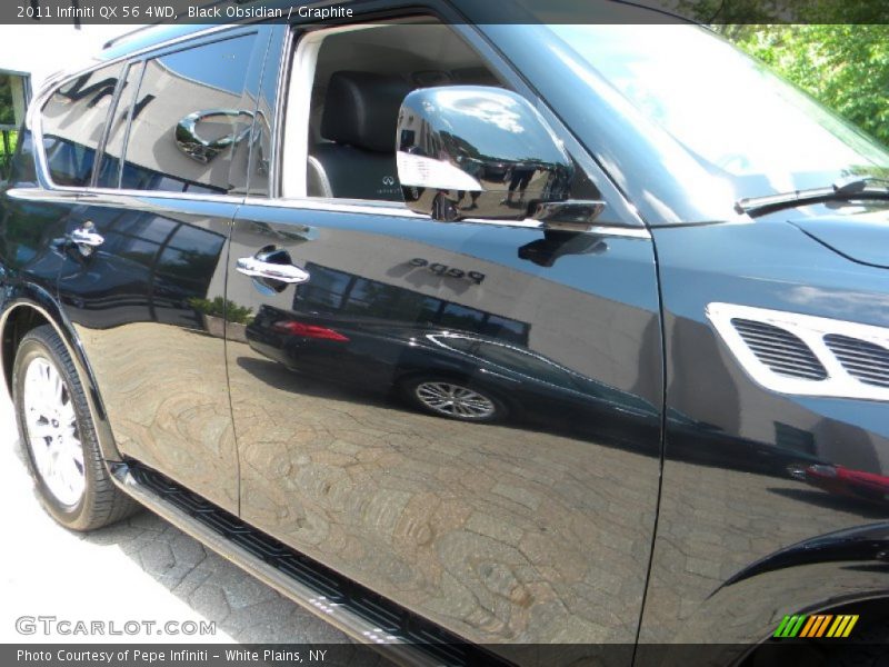 Black Obsidian / Graphite 2011 Infiniti QX 56 4WD