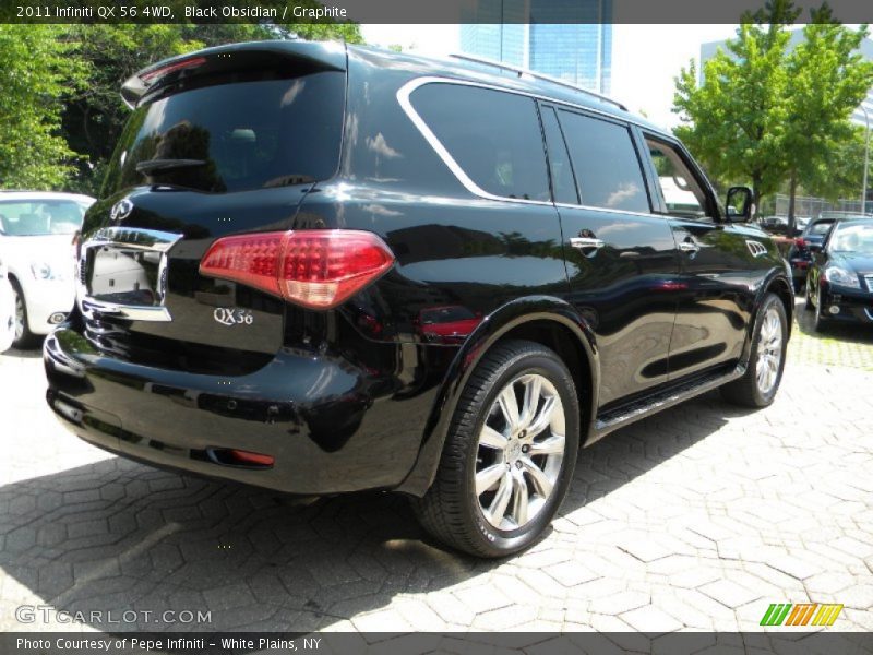 Black Obsidian / Graphite 2011 Infiniti QX 56 4WD