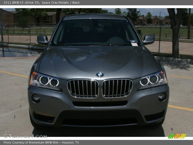 Space Gray Metallic / Black 2011 BMW X3 xDrive 35i