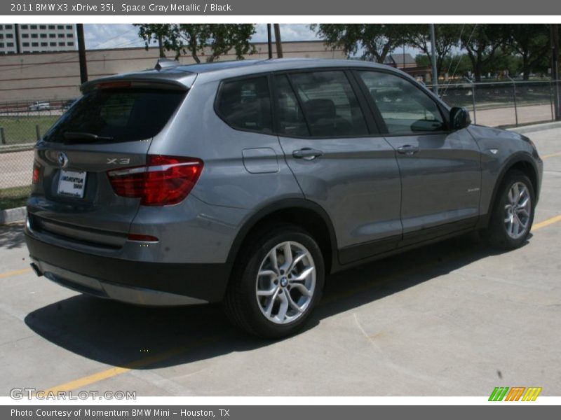 Space Gray Metallic / Black 2011 BMW X3 xDrive 35i