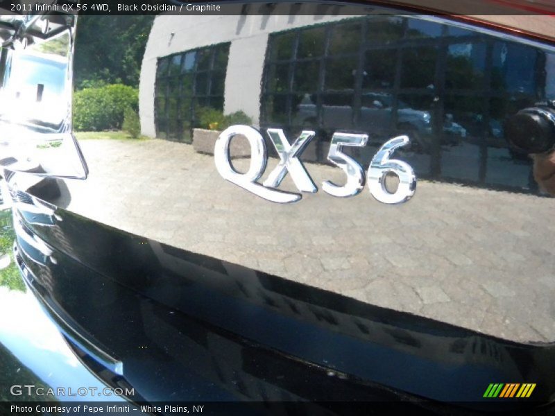 Black Obsidian / Graphite 2011 Infiniti QX 56 4WD