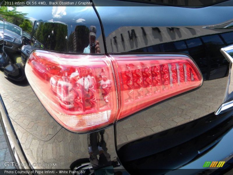 Black Obsidian / Graphite 2011 Infiniti QX 56 4WD