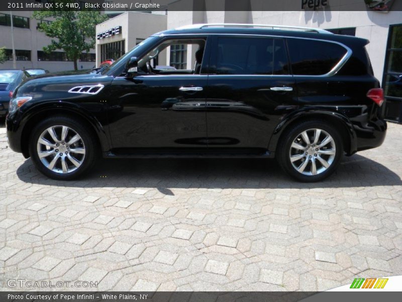 Black Obsidian / Graphite 2011 Infiniti QX 56 4WD