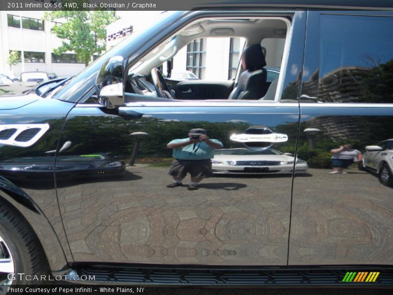 Black Obsidian / Graphite 2011 Infiniti QX 56 4WD