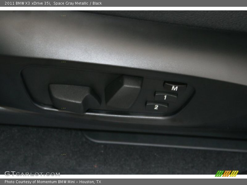 Space Gray Metallic / Black 2011 BMW X3 xDrive 35i