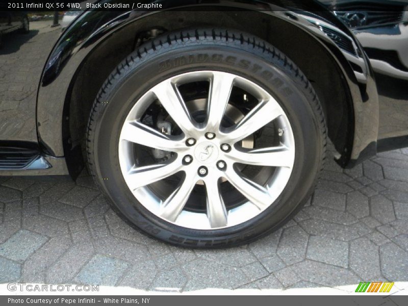 Black Obsidian / Graphite 2011 Infiniti QX 56 4WD