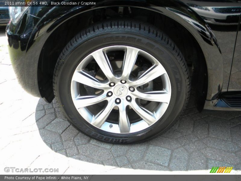 Black Obsidian / Graphite 2011 Infiniti QX 56 4WD