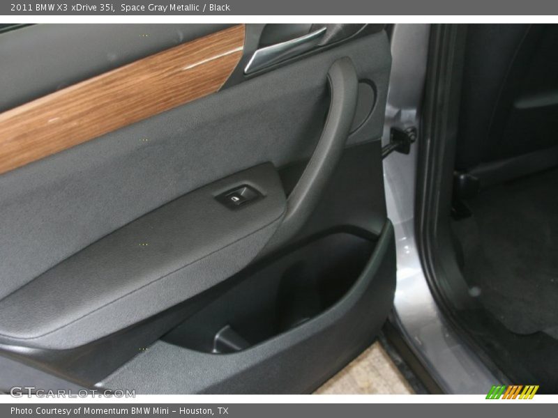 Space Gray Metallic / Black 2011 BMW X3 xDrive 35i