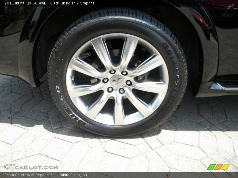 Black Obsidian / Graphite 2011 Infiniti QX 56 4WD