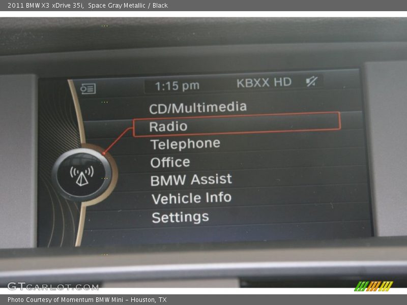 Space Gray Metallic / Black 2011 BMW X3 xDrive 35i
