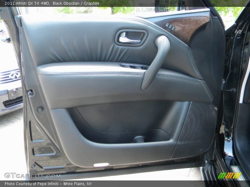 Black Obsidian / Graphite 2011 Infiniti QX 56 4WD