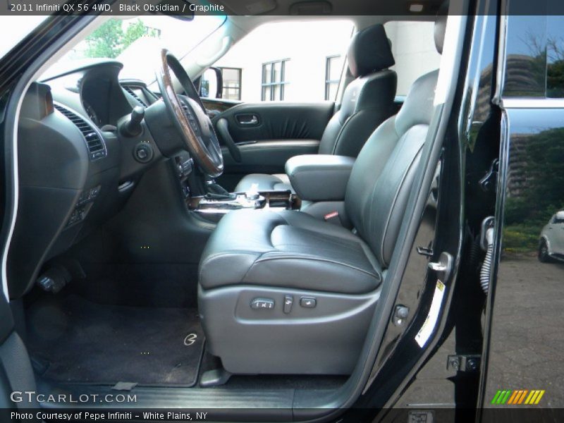 Black Obsidian / Graphite 2011 Infiniti QX 56 4WD
