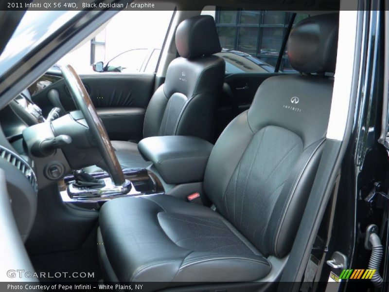 Black Obsidian / Graphite 2011 Infiniti QX 56 4WD