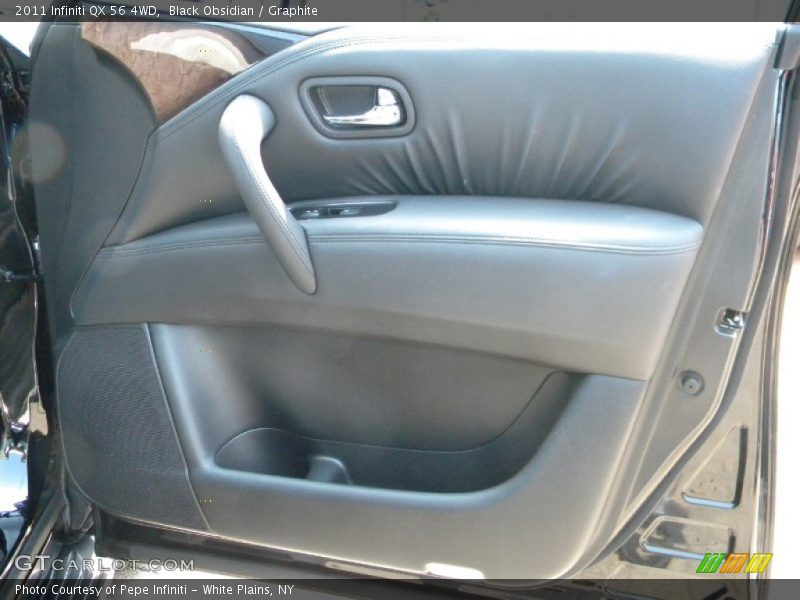 Black Obsidian / Graphite 2011 Infiniti QX 56 4WD