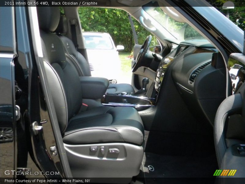 Black Obsidian / Graphite 2011 Infiniti QX 56 4WD