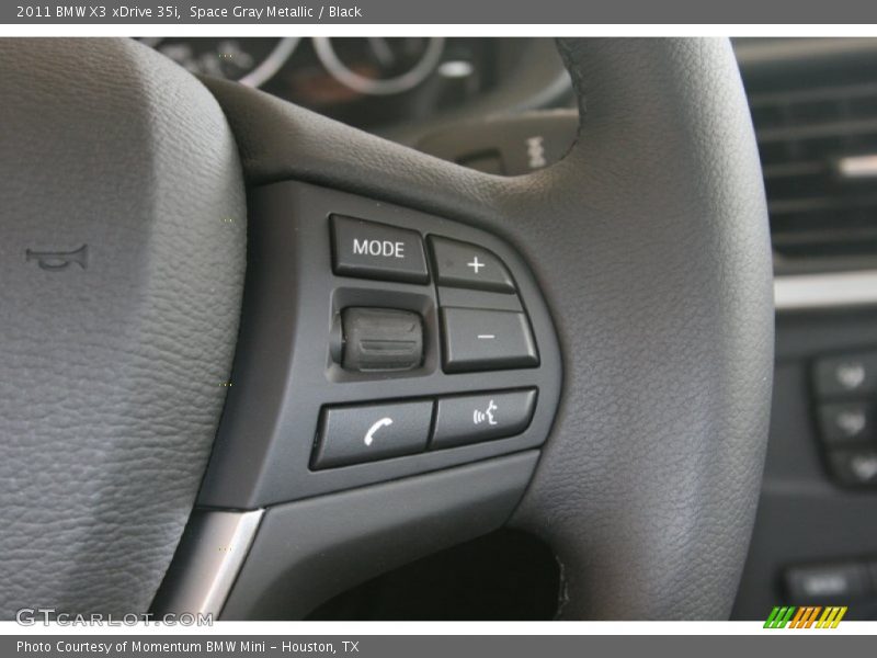 Controls of 2011 X3 xDrive 35i