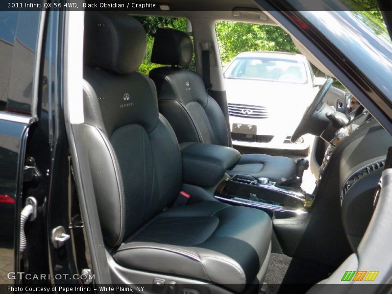 Black Obsidian / Graphite 2011 Infiniti QX 56 4WD