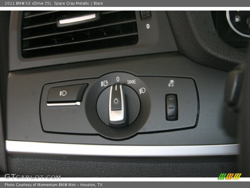 Controls of 2011 X3 xDrive 35i