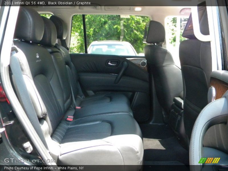 Black Obsidian / Graphite 2011 Infiniti QX 56 4WD