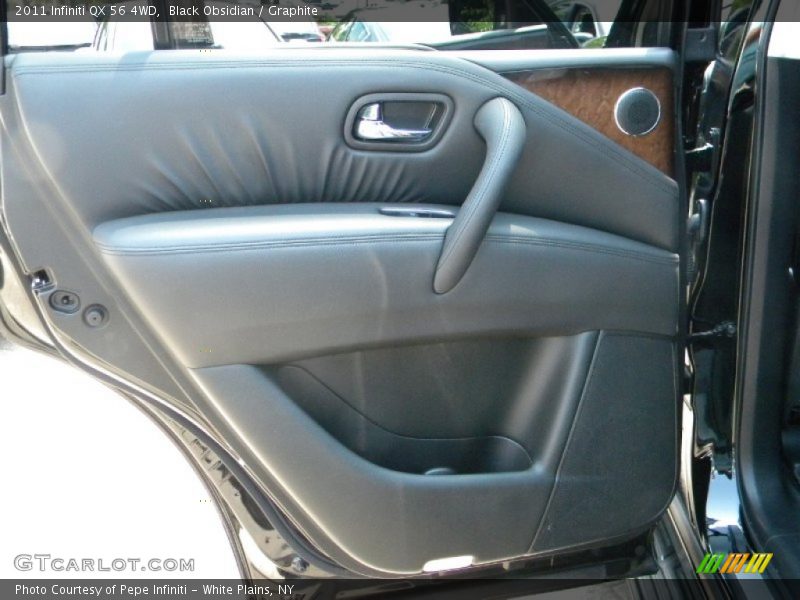Black Obsidian / Graphite 2011 Infiniti QX 56 4WD