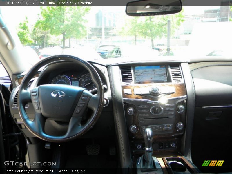 Black Obsidian / Graphite 2011 Infiniti QX 56 4WD
