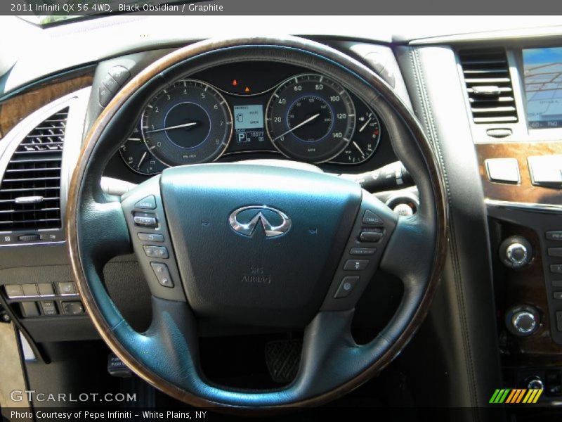 Black Obsidian / Graphite 2011 Infiniti QX 56 4WD
