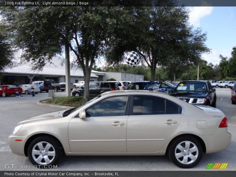 Light Almond Beige / Beige 2008 Kia Optima LX