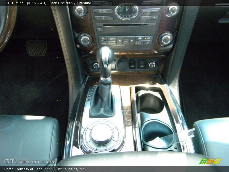 Black Obsidian / Graphite 2011 Infiniti QX 56 4WD