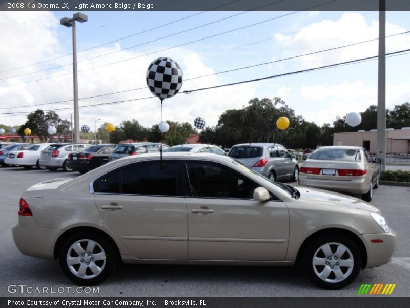 Light Almond Beige / Beige 2008 Kia Optima LX