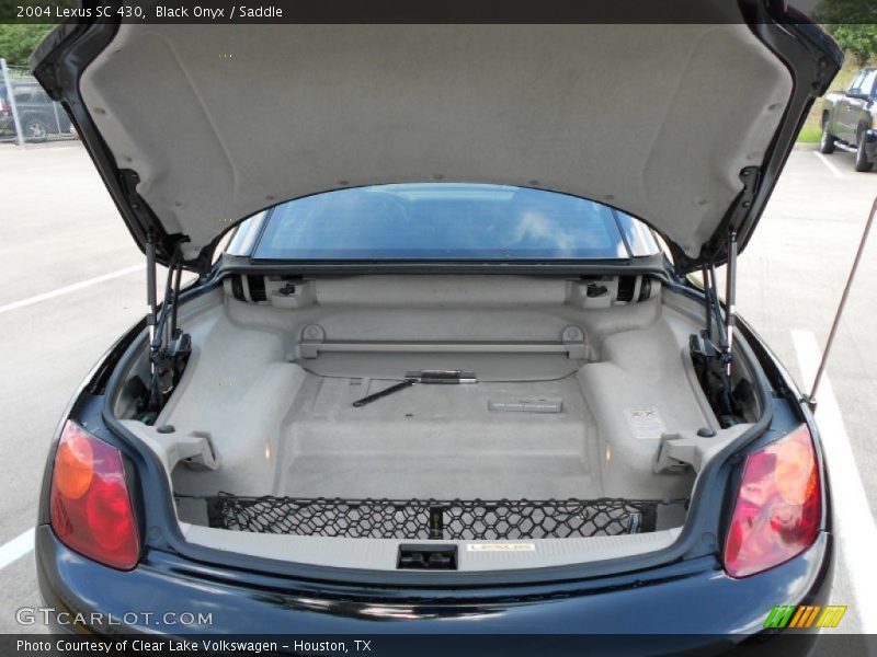 Black Onyx / Saddle 2004 Lexus SC 430