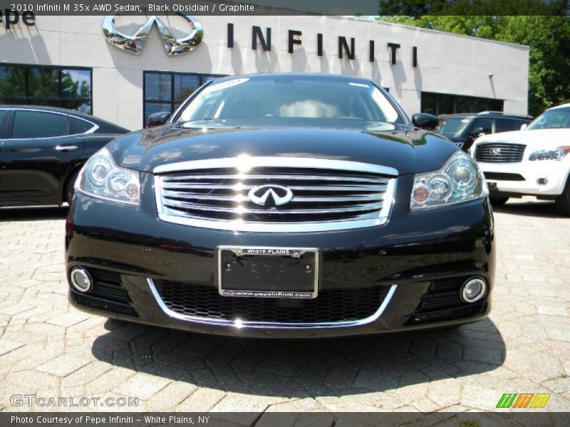 Black Obsidian / Graphite 2010 Infiniti M 35x AWD Sedan