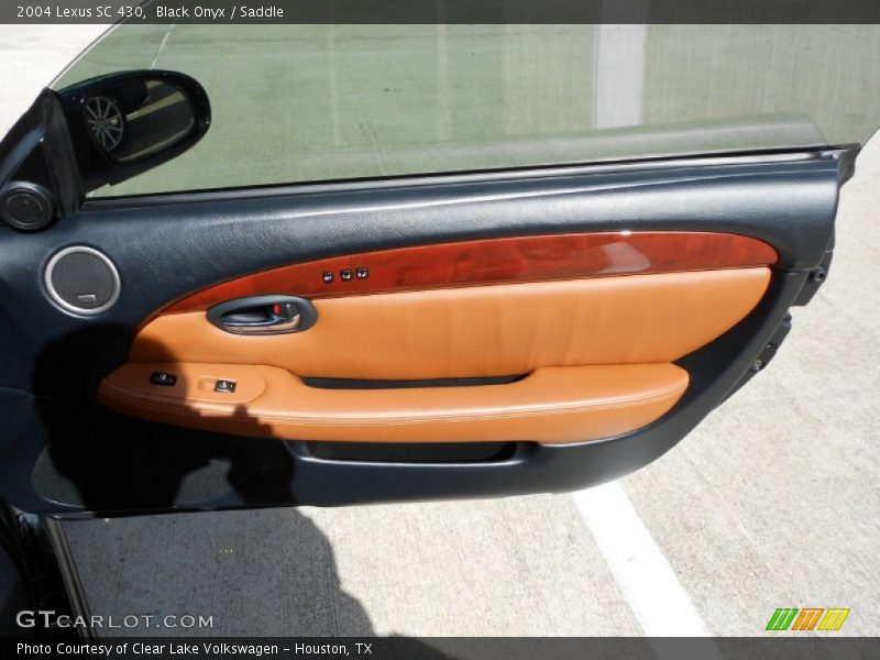 Black Onyx / Saddle 2004 Lexus SC 430