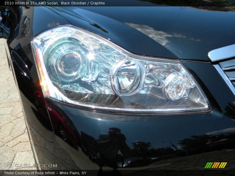 Black Obsidian / Graphite 2010 Infiniti M 35x AWD Sedan