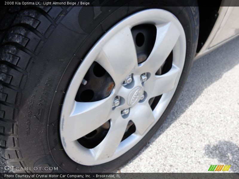 Light Almond Beige / Beige 2008 Kia Optima LX