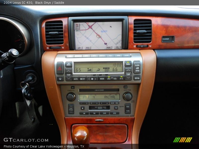 Navigation of 2004 SC 430