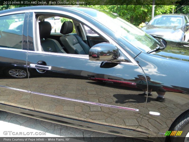 Black Obsidian / Graphite 2010 Infiniti M 35x AWD Sedan