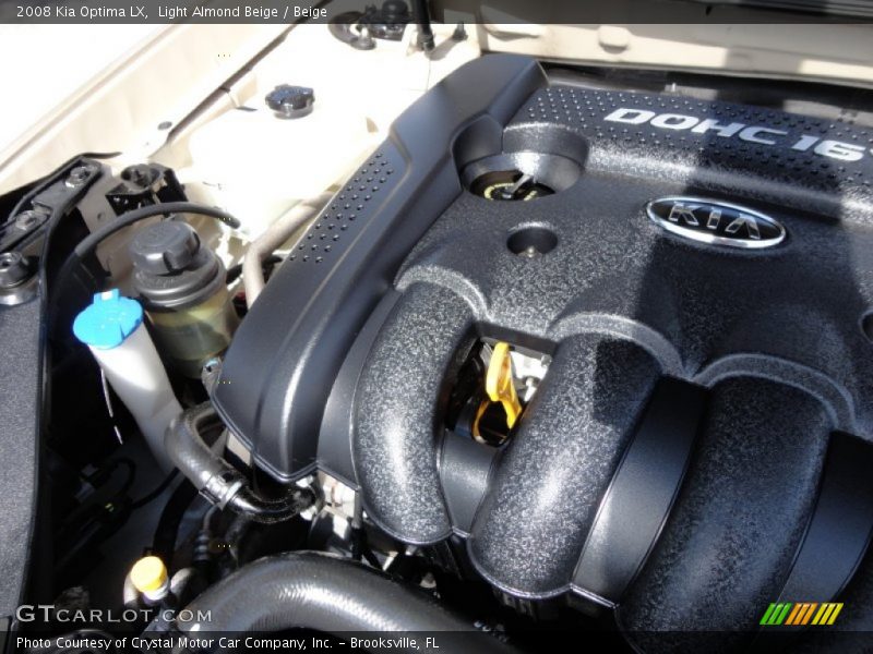 Light Almond Beige / Beige 2008 Kia Optima LX