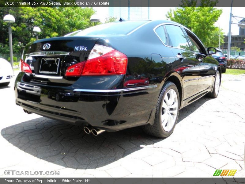 Black Obsidian / Graphite 2010 Infiniti M 35x AWD Sedan