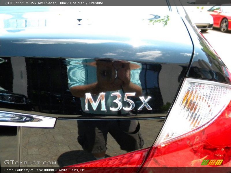 Black Obsidian / Graphite 2010 Infiniti M 35x AWD Sedan