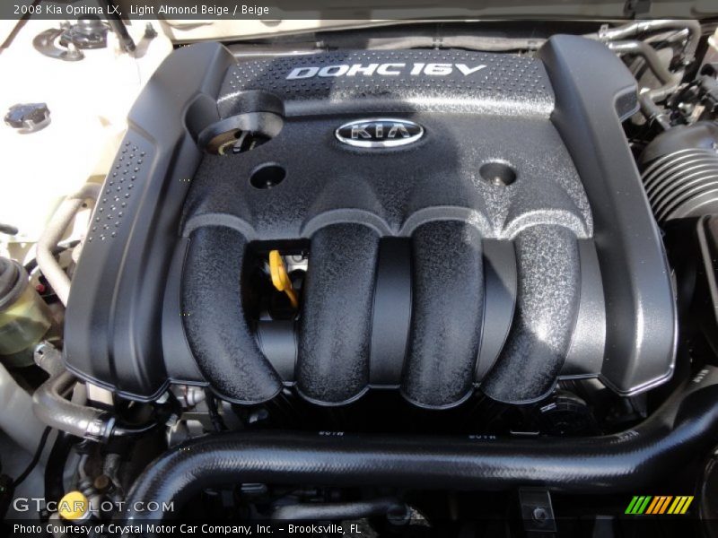 Light Almond Beige / Beige 2008 Kia Optima LX