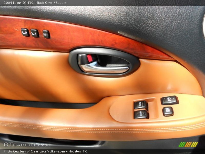 Black Onyx / Saddle 2004 Lexus SC 430