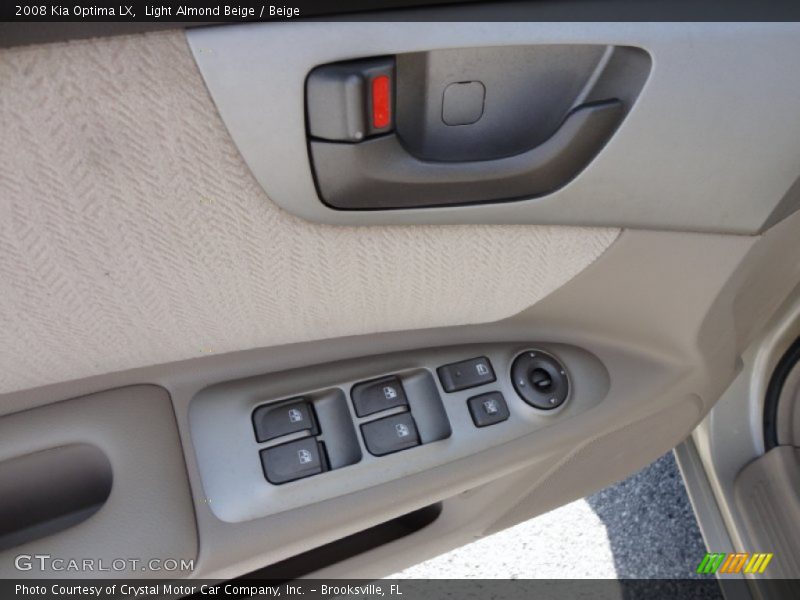 Light Almond Beige / Beige 2008 Kia Optima LX