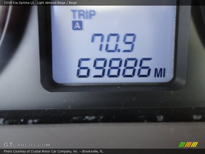 Light Almond Beige / Beige 2008 Kia Optima LX