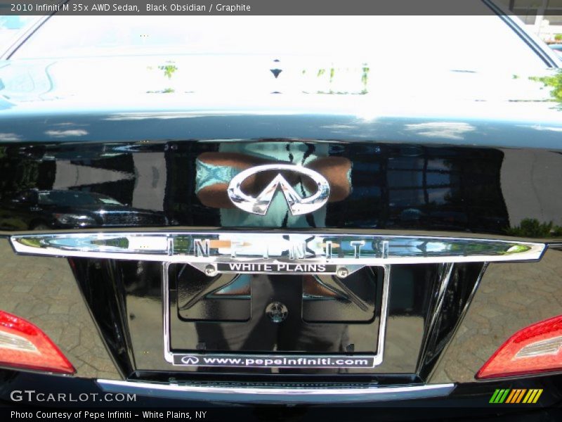 Black Obsidian / Graphite 2010 Infiniti M 35x AWD Sedan