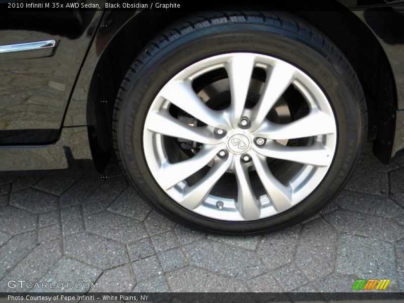 Black Obsidian / Graphite 2010 Infiniti M 35x AWD Sedan