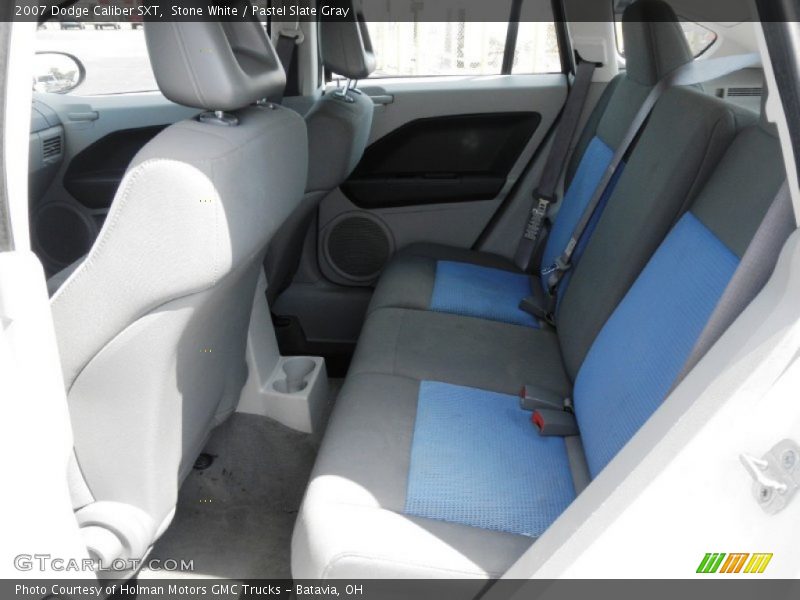 Stone White / Pastel Slate Gray 2007 Dodge Caliber SXT