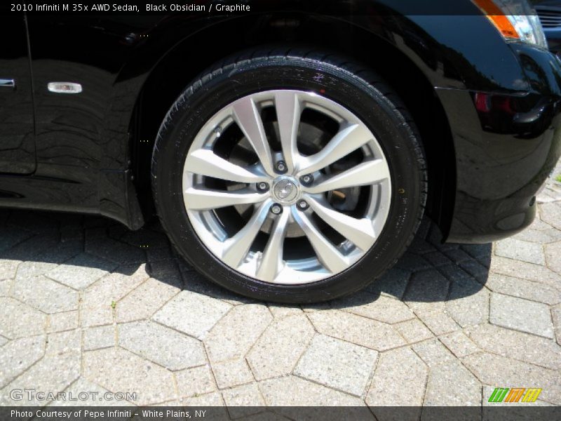 Black Obsidian / Graphite 2010 Infiniti M 35x AWD Sedan