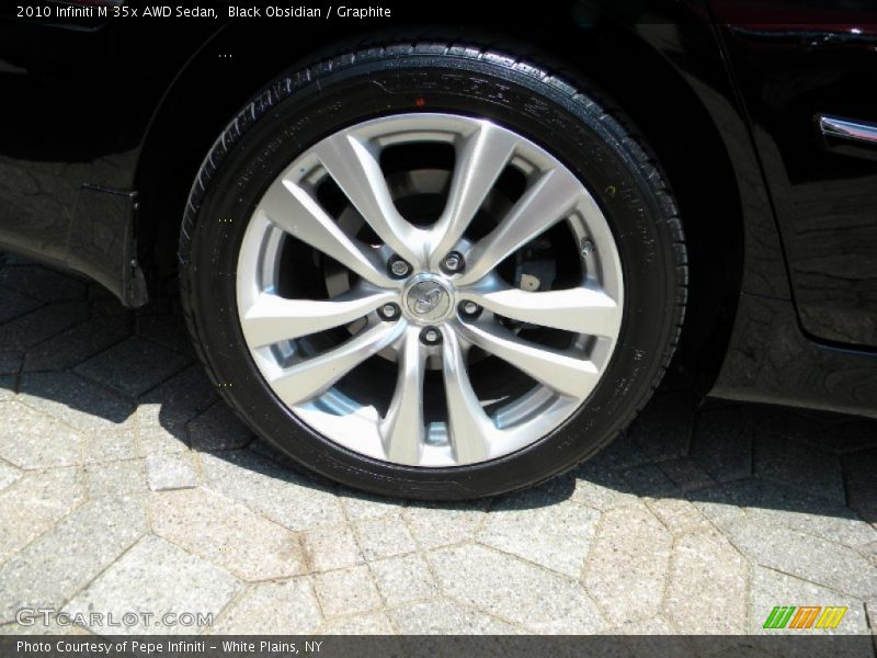 Black Obsidian / Graphite 2010 Infiniti M 35x AWD Sedan