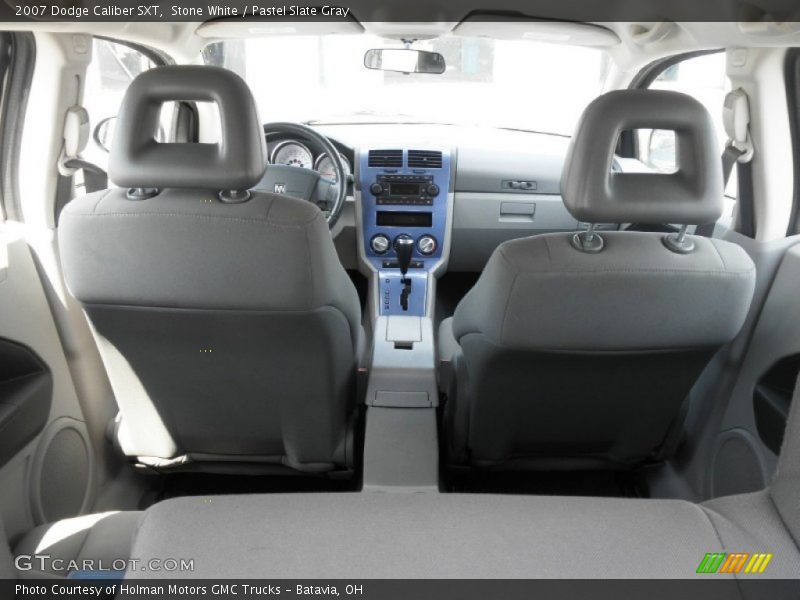 Stone White / Pastel Slate Gray 2007 Dodge Caliber SXT